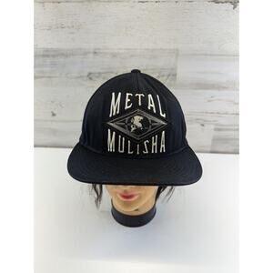 Blacked Out Flash Patch Black Snapback - Metal Mulisha - The Classics